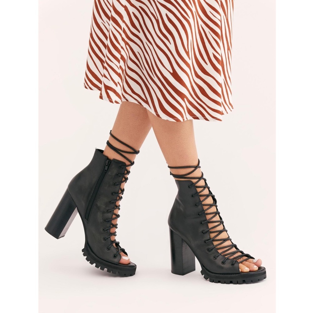 Free People x Jeffrey Campbell Palermo Heels